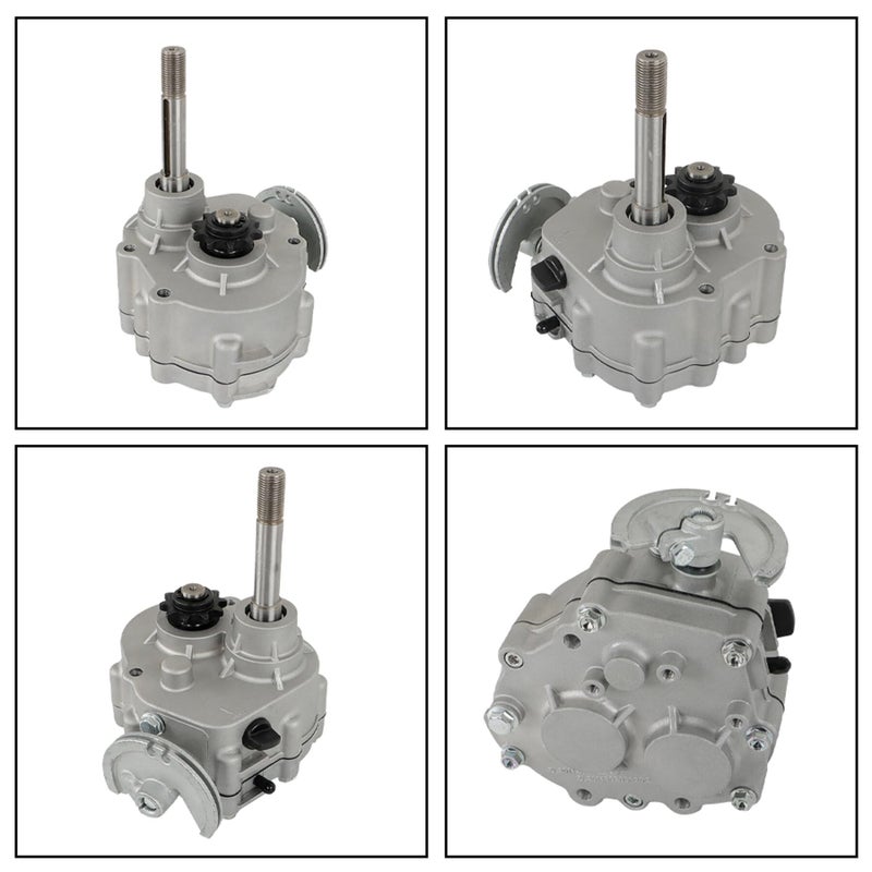 marddpair Go Kart Forward Reverse Gearbox Replacement for 2HP-13HP Engine Local 10T #40 41 and 12T #35 TAV30 Series, 3 Shift Modes 2300 RPM - Image 2